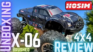 Hosim X06 1/10 Scale RC Truck RTR Unboxing Review - First Impressions