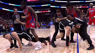 Blake Griffin almost get into a fight with Isaiah Stewart 😲