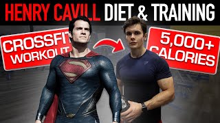 I Tried Henry Cavill's Diet \u0026 Training | 5,000+ Calories | CrossFit Football \u0026 Upper Body Workout