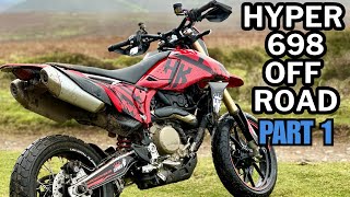 Can the Ducati Hypermotard 698 Mono Conquer the Trails? Off-Road Test Part 1!