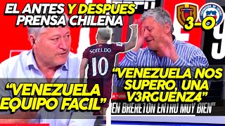 CHILENOS MENOSPRECIARON a VENEZUELA pero PASO ESTO ¡GOLEADA de VENEZUELA! ANTES -DESPUES