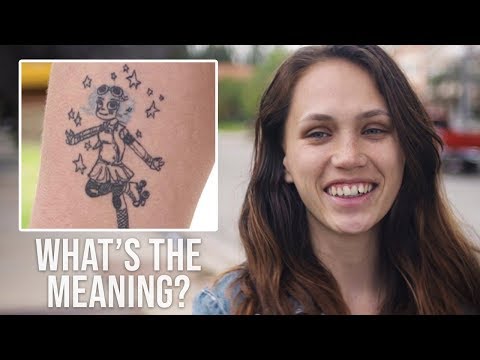 What kind of tattoos are meaningful to people?