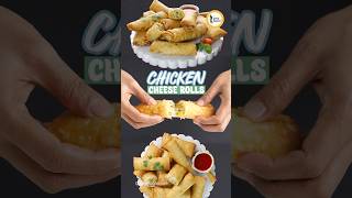 Chicken Cheese Rolls (Make \u0026 Freeze) Ramadan Special Recipe by Food Fusion