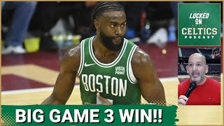 Boston Celtics get 61 points from Jayson Tatum, Jaylen Brown, & beat Cavs in Game 3