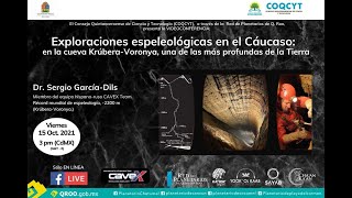 EXPLORACION EN EL CÁUCASO: CUEVA KRÚBERA-VORONYA con Sergio García-Dils- 15 Oct 21- (RPQR)