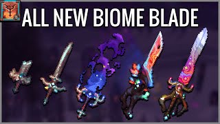 All New Biome Blade Upgrades & Weapons - Terraria Calamity Mod v1.5.1