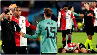 Feyenoord vs Celtic two red cards: Gustaf Lagerbielke and Odin Thiago Helm both sent off