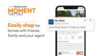 Homes.com Wow Moment: Easily Shop with Family and Friends