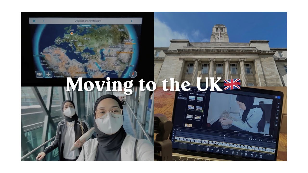 Study Abroad Vlog 1 - Moving To The UK🇬🇧 | University Of Leeds - YouTube