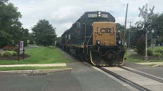 CSAO WPCA-51 Southbound and Northbound Through Stratford, NJ (6 Cars South, Light Power North)