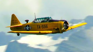 TOP of EUROPE Vintage AirParade Stanserhorn 2023 - ALL Aircrafts | AT-6 Texan, T-28 Trojan, AN-2