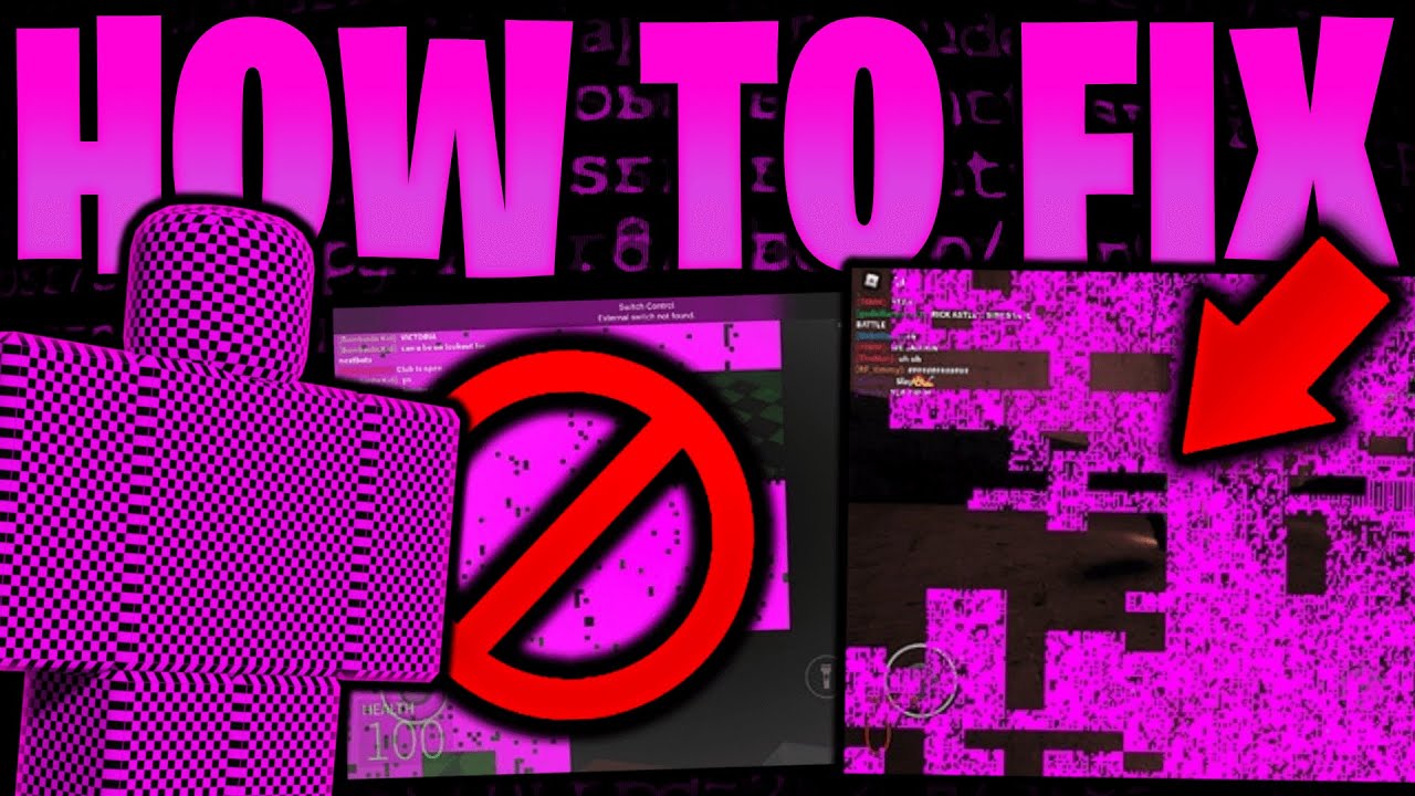 How To Fix PINK SCREEN OF DEATH On Roblox! (PINK GLITCHING MOBILE ...