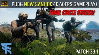 PUBG NEW SANHOK! Final Circle Stress! (4k 60FPS Gameplay) #pubg #playerunknowsbattlegrounds #gaming