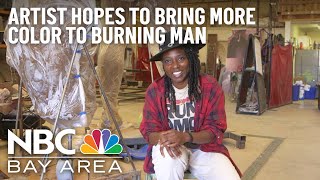 Black Artist Hopes to Bring Color to Burning Man