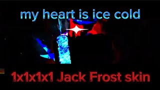 Jack Frost skin gameplay | forsaken