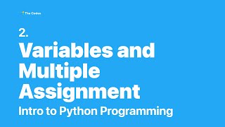 Python Programming #2 - Variables and Multiple Assignment