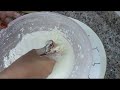 asmr corn starch powder play paste play corn starch melting oddly satisfying food relaxing asmr