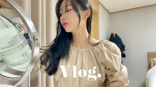 (Vlog) 요즘 날씨에 옷 입기 왜이렇게 힘들죠?🫥ㅣ가을 출근룩ㅣ직장인 브이로그ㅣ사무직 브이로그ㅣ집밥 브이로그ㅣ익스펜더블4 시사회ㅣ일상 브이로그ㅣ키보드ASMRㅣ달리프 폴리쉬오일