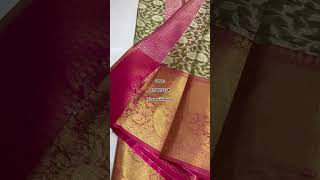 PURE BANARASI SOFT TISSUE SILK FABRIC ALLOVER *PRICE : 699fs#saree#trending#short#indianclothing