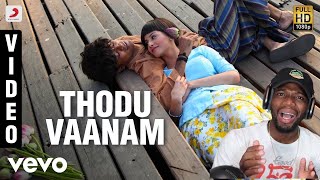 Anegan - Thodu Vaanam Video | Dhanush | Harris Jayaraj (REACTION)