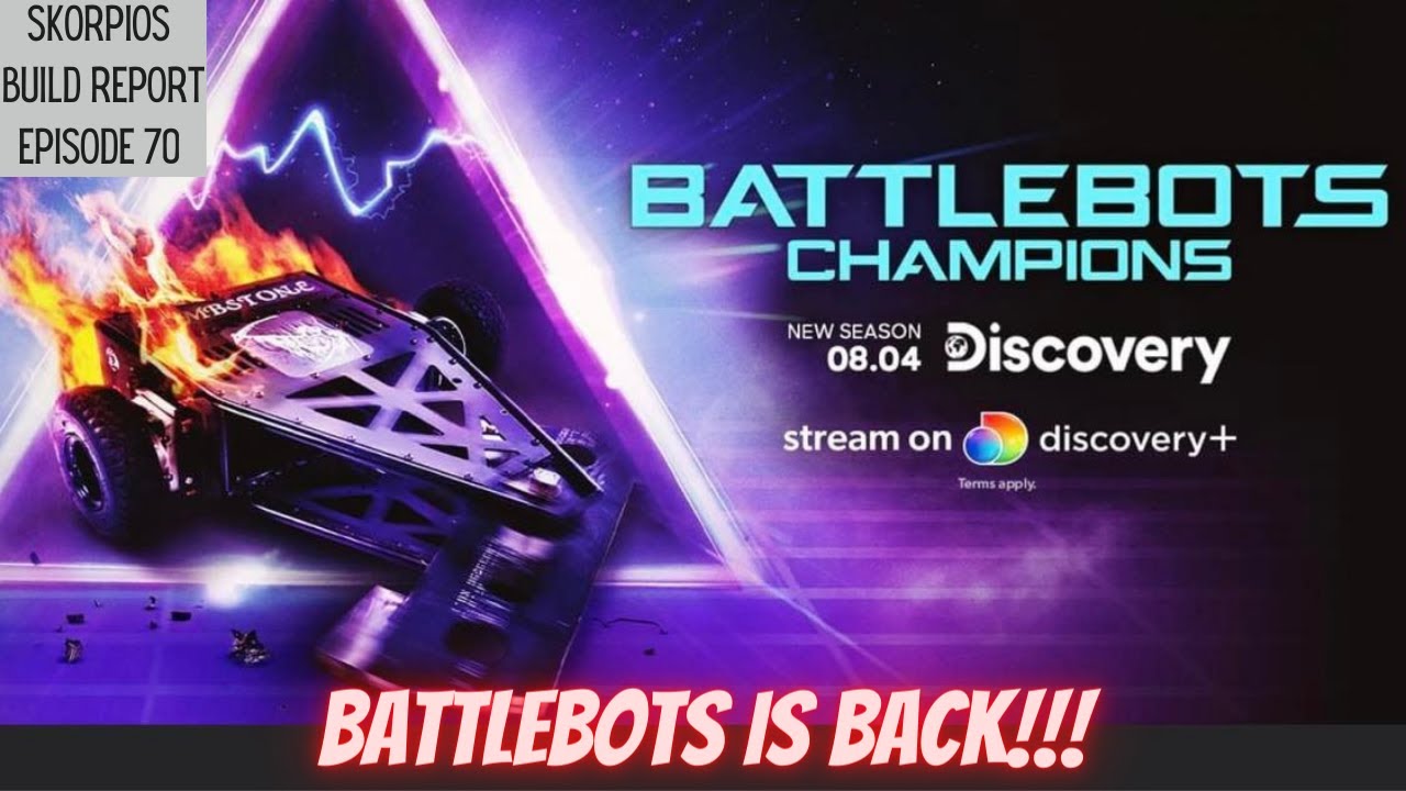 BATTLEBOTS CHAMPIONS! The NEW Discovery Show Explained!!! [Builder Blog ...