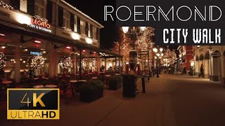 City walk in Roermond The Netherlands from the Station to the outlet center