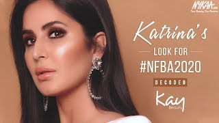 Grwm Katrina Kaifs Stunning Bold Red Carpet Makeup Look  Nfba 2020  Kay Beauty  Nykaa