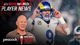 Matthew Stafford, Cooper Kupp to NYG could be 'disaster' | Fantasy Football Happy Hour | NFL on NBC