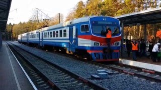 Inside a Russian Regional Train in Kaliningrad