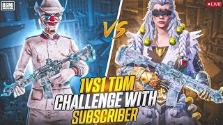 1V1 TDM CHALLENGE WITH SUBSCRIBE 🥵 || 1V1 TDM || #BGMI #PUBG #TDM #ZODOISLIVE