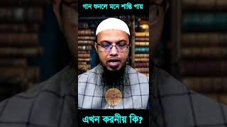 গান শুনলে মনে শান্তি পায় এখন করনীয় কি? শায়খ আহমাদুল্লাহ #shorts @ম্যাসেজ.২৪