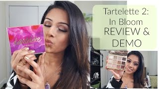 Tartelette 2 In Bloom Palette | REVIEW AND DEMO | Brown Skin