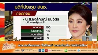 เรื่องเล่าเสาร์-อาทิตย์ สนช.ลงมติถอดถอน 'ยิ่งลักษณ์' 190ต่อ18เสียง (24ม.ค.58)