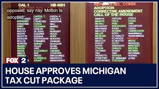 House approves Michigan tax cut package