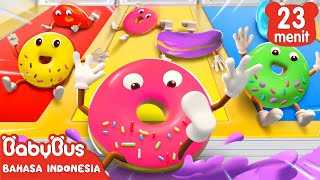 Sepuluh Donat | Lagu Donat Anak | Lagu Makanan Anak | Lagu Anak-anak | BabyBus Bahasa Indonesia