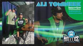 Ali Tomineek “I ain’t sorry 3” interview in LA