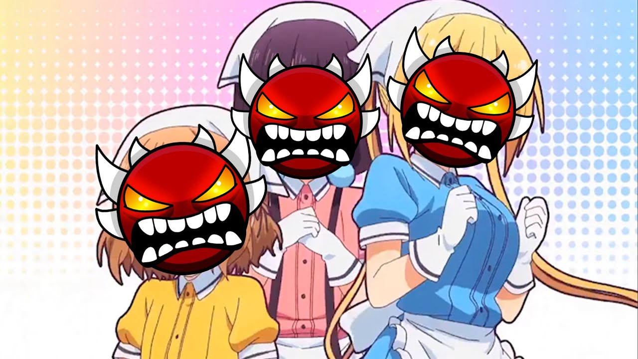 Triple Spikes Gd Youtube