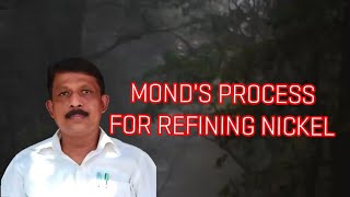 MOND'S PROCESS FOR REFINING NICKEL/AMIRTHARAJ GODSON