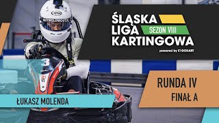 Łukasz Molenda - Śląska Liga Kartingowa - Sezon 8 - Runda 4  - Finał A - E1Gokart Chorzów