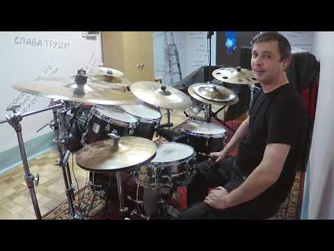 Ed Laubinger Play Along "Big B Little B" Drum Cover. ( Dave Weckl ...