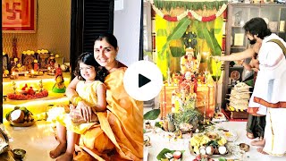 ಸಿನಿ ತಾರೆಯರ ಮನೆಯಲ್ಲಿ ಗೌರಿ ಹಬ್ಬ ಸಂಭ್ರಮ | gowri festival celebration | kannada actors celebrated gowri