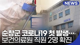 순창군 코로나19 첫 발생…보건의료원 직원 2명 확진 | 전북 NEWS