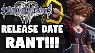 Kingdom Hearts 3 ReMind DLC - PS4 Release Date Before Xbox, WHY?!? (RANT)