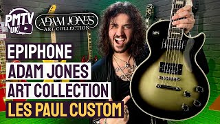 Epiphone Adam Jones Les Paul Custom - A Collection Of Custom Art Silverburst Les Pauls!