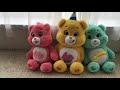 Basic Fun! Care Bears Triple Review - Love-a-Lot, Wish, and Birthday Bear