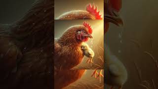 मुर्गी ने दिए बहुत सारे अंडे 😲😱 #shorts #ytshorts #trendingshorts #hen #cuteanimals