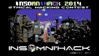 M.C.S. Insomni'Hack 2014 Teaser - C64 Invitation