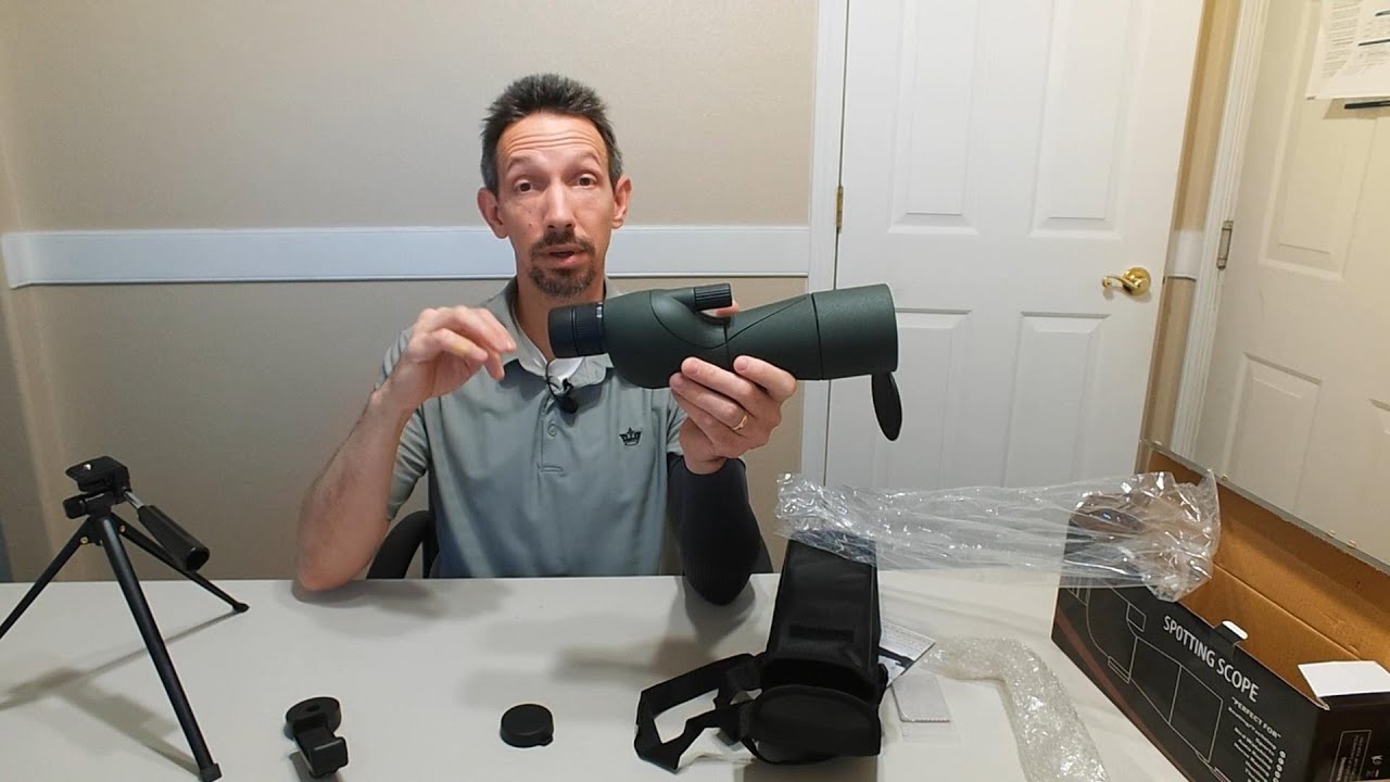 Spotting Scope Unboxing And Demonstration Youtube