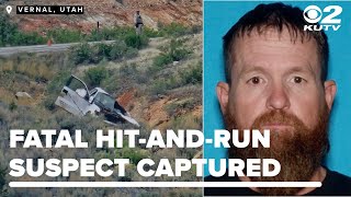 Suspect captured after fatal hit-and-run of Utah police officer