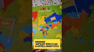 Imagimake Mapology World Flags \u0026 Capitals Jigsaw Puzzle